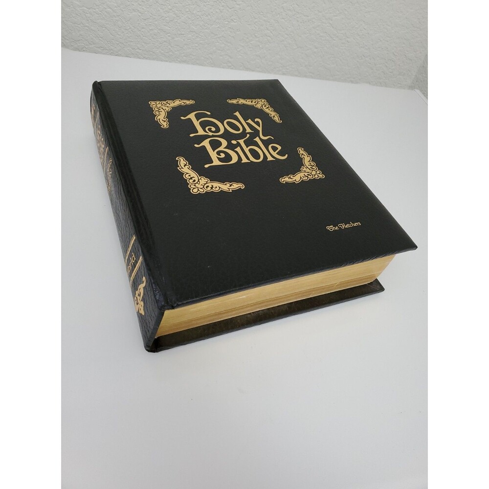 The Word of Life Family Bible World Bible Publishers KJV Antique Black FLETCHERS